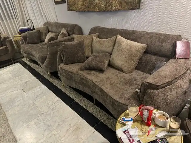 ارائك كنب مريح فاخر و متنوع 4 طقوم   كنب استرخاء فاخر 28