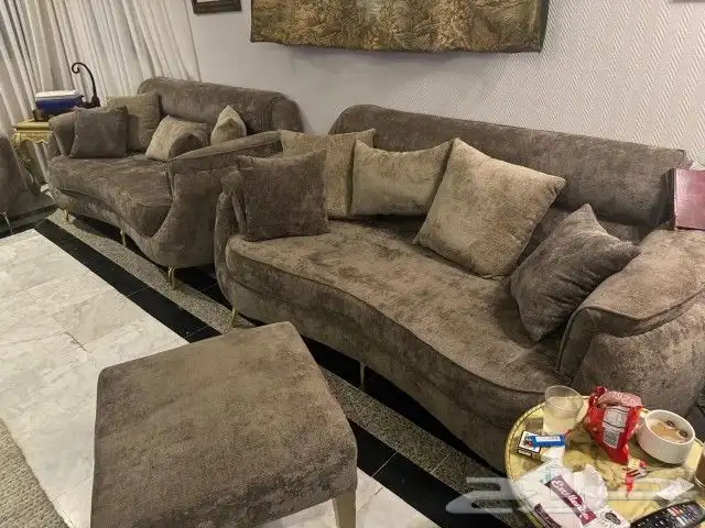5طقوم كنب مريح ملكي فاخر للراحة والاسترخاء 5طقوم 11