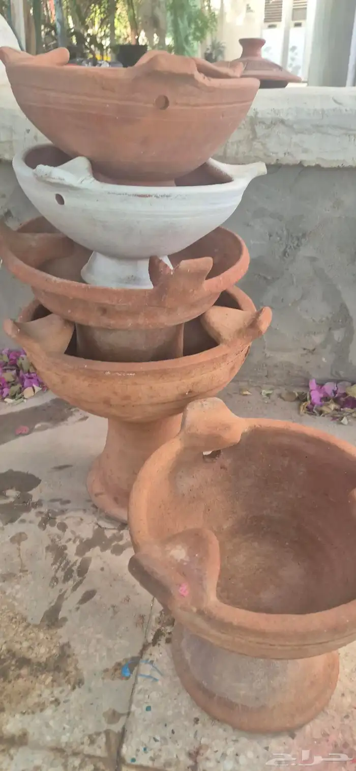 فخار طاجن ..جره فخار ماء...قدر فخار وميفا مجريات فخار 3