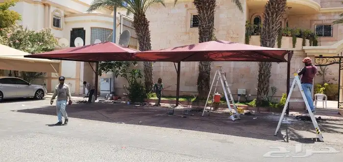 مظلات حوش مظلات سطح مظلات سيارات مظلات مقوس 8