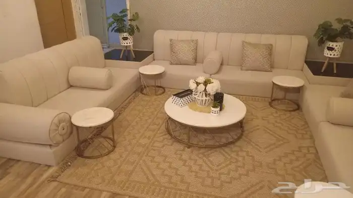 كنب ..مجلس اربعه في اربعه ..شبه جديد ...اعلى سوم . 2