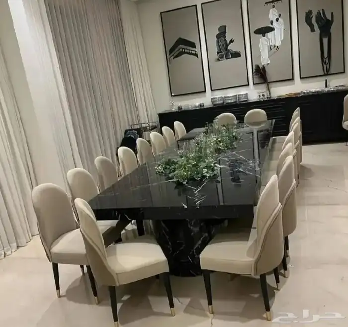 طاولات  طعام كراسي بوفيه الرياض  ابها بقيق عرعر جده مكه ال 6