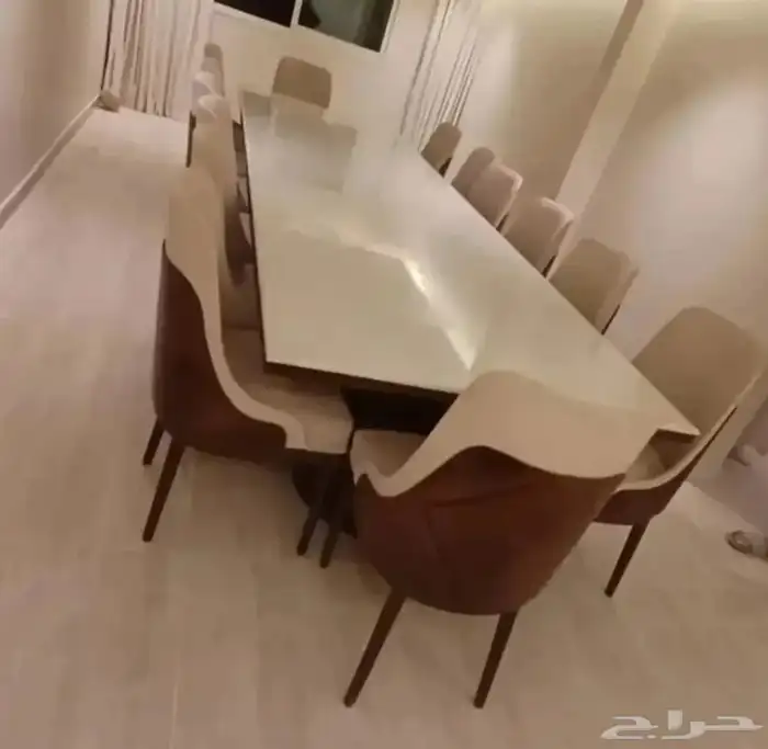 طاولات  طعام كراسي بوفيه الرياض  ابها بقيق عرعر جده مكه ال 5