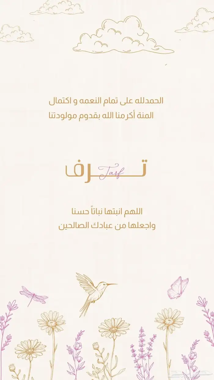 تصميم بشارة مولود ودعوات زفاف 3