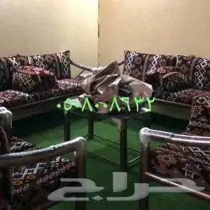 كراسي حديد خارجية جلسات مراكيز احواش استراحات شاليهات كراسي 6