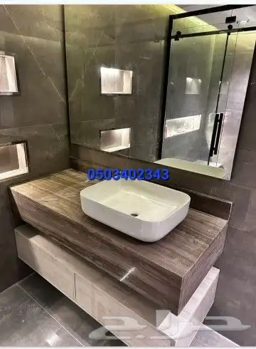نوافير ومغاسل وديكورات 41