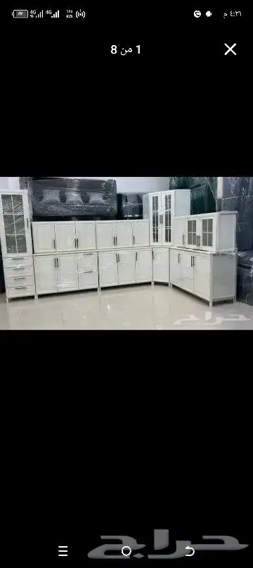 مطابخ جديده جاهز وجاهز معدل حسب الطلب 7