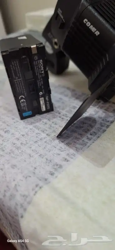 كشاف تصوير 2 لون بطاريه سونى اصلى 4