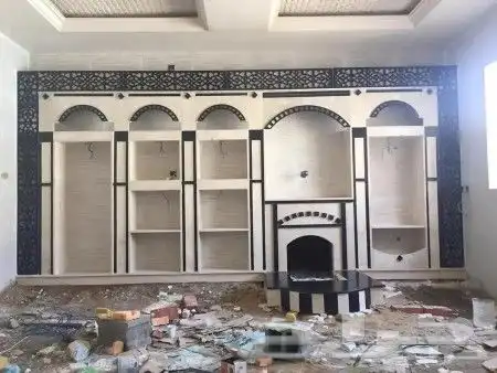 بيت شعر قرميد مظلات سيار  مشب نار تلبيس 4