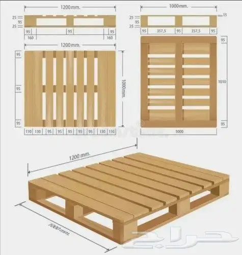جميع انوع طبليات خشب متوفر و كميه مفتوع 0