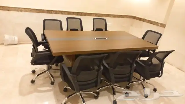 أثاث مكتبي حديث وكراسي وطاولة اجتماع متوفرة بأسعارجمله 5