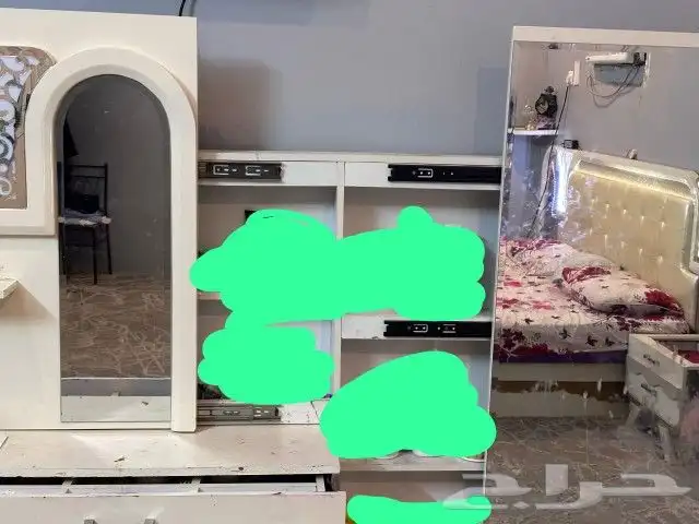 غرفة نوم للبيع نظييف بسعر رخيص 8