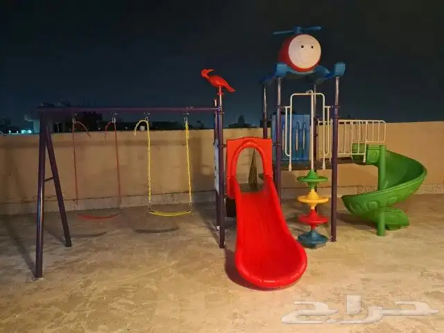 اقوى العاب اطفال تتحمل حرارة شمس مراجيح وزحاليق ارضيات 19