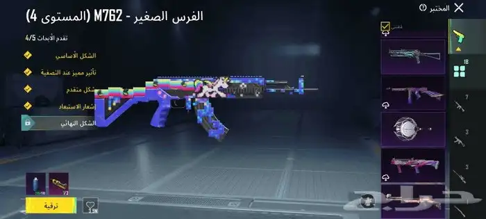 حساب ببجي فل لبسات وسكنات اسلحه 21