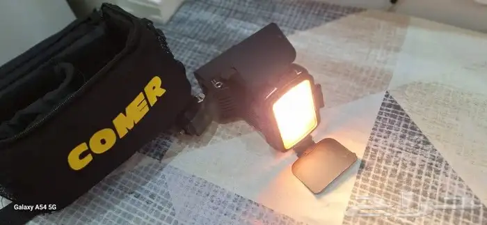 كشاف تصوير 2 لون بطاريه سونى اصلى 2