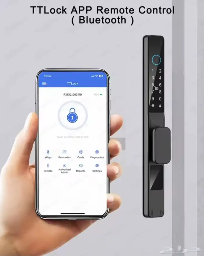 قفل ذكي بدون يد 1