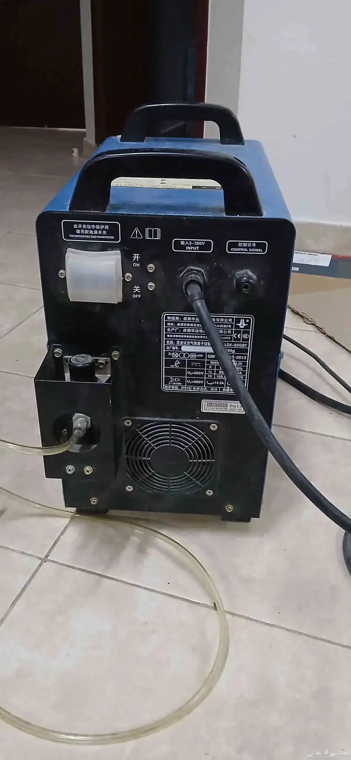 مكنة لحام بلازما 2