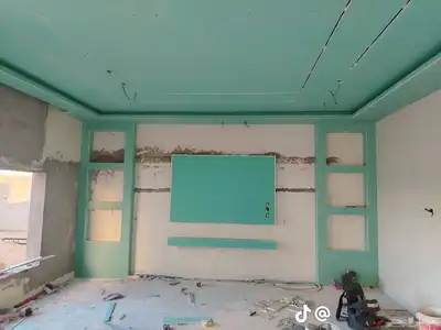 ديكورات حديثه بديل الشيبورد بدل الخشب بديل الرخام جبس بورداس 0