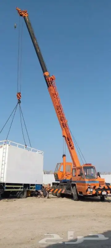 كرين للأجار يومي رفع بركسات رفع غرف تطليع تنزيل غطاسات 0