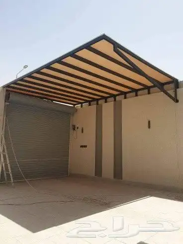 حداد تركيب مظلات سيارات مظلات جلسات برجوله سواتر 17