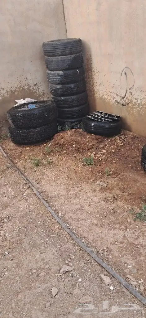 جنوط مع كفرات جديدة سيارة شيفروليه بليزر 5