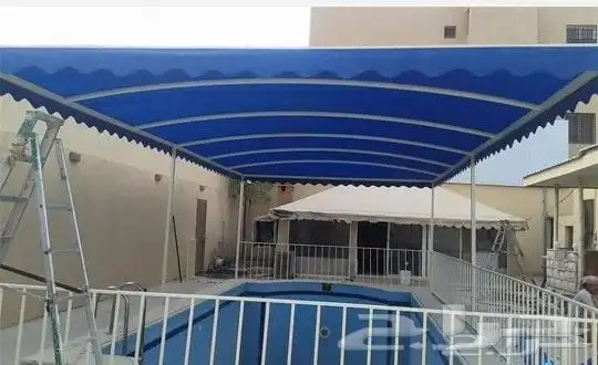 حداد تركيب مظلات سيارات مظلات جلسات برجوله سواتر 15