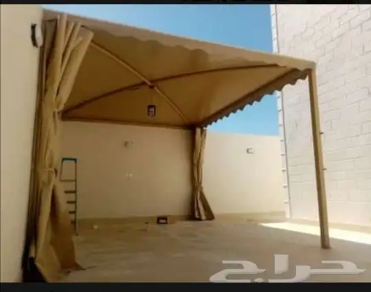 حداد تركيب مظلات سيارات مظلات جلسات برجوله سواتر 13