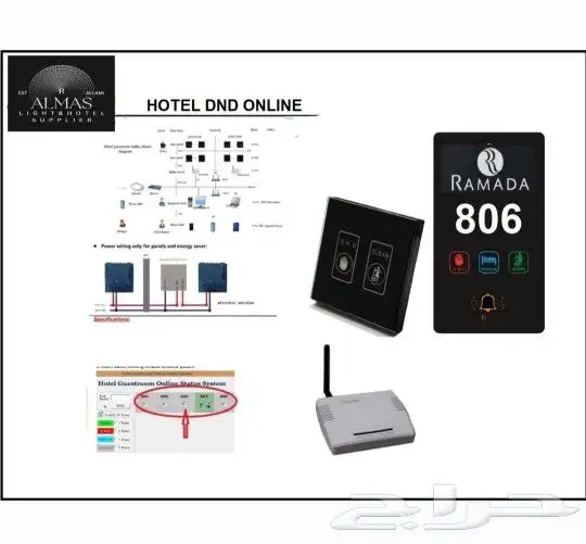 انارة وتجهيز فنادق light hotels Real Estates supply 7