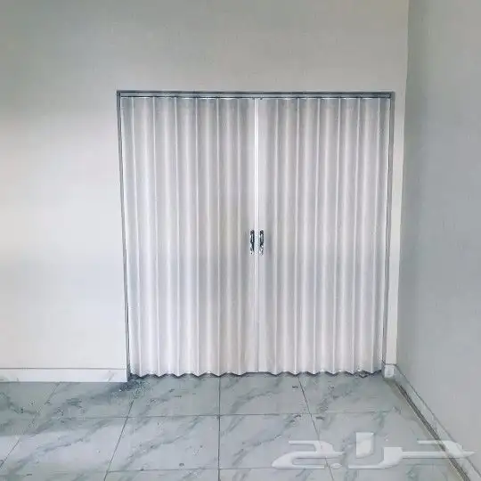 ابواب سحب سحاب سحابة جلد وبلاستيك كورديون 7