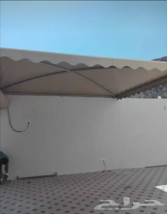 حداد تركيب مظلات سيارات مظلات جلسات برجوله سواتر 4