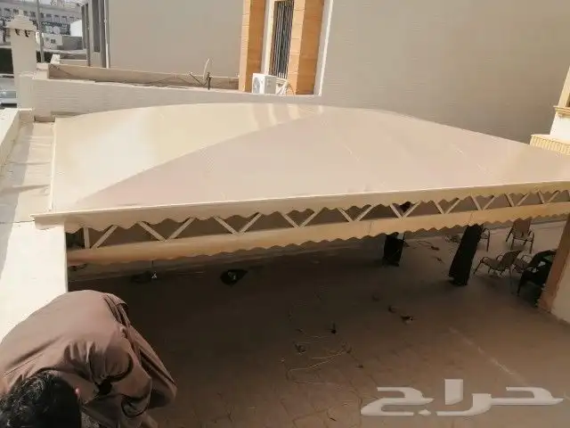 حداد تركيب مظلات سيارات مظلات جلسات برجوله سواتر 3
