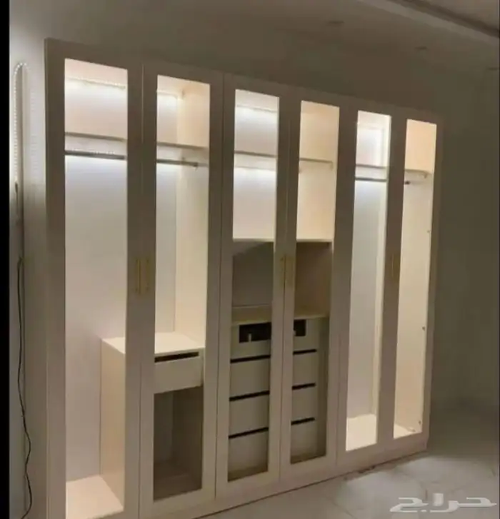 اسلام عليكم ورحمة الله وبركة حسب الطلب غرف النوم تفصيل دولاب 19