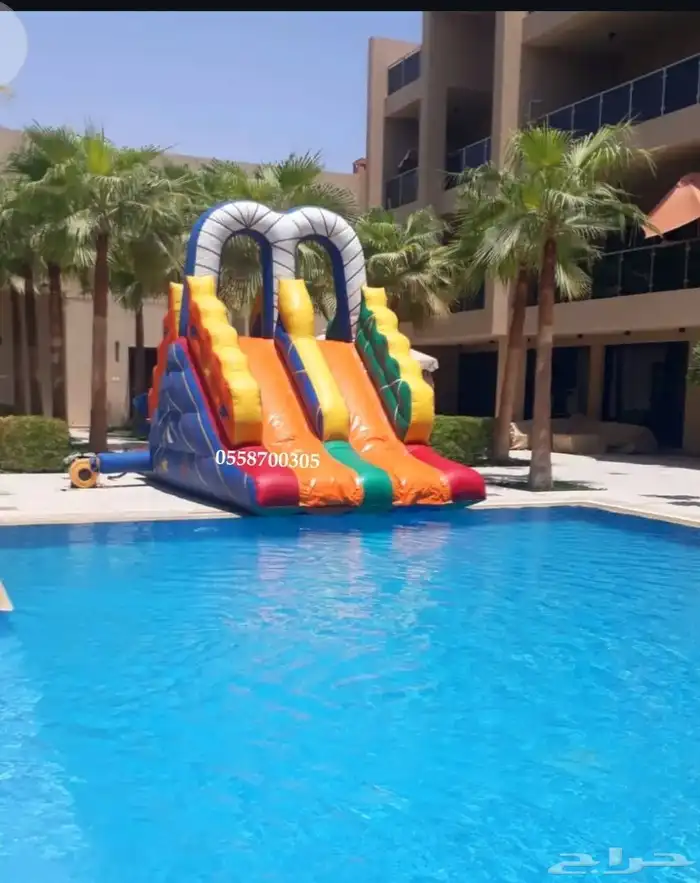 استئجار نطيطه مائيه متاهات العاب للايجار الرياض 4