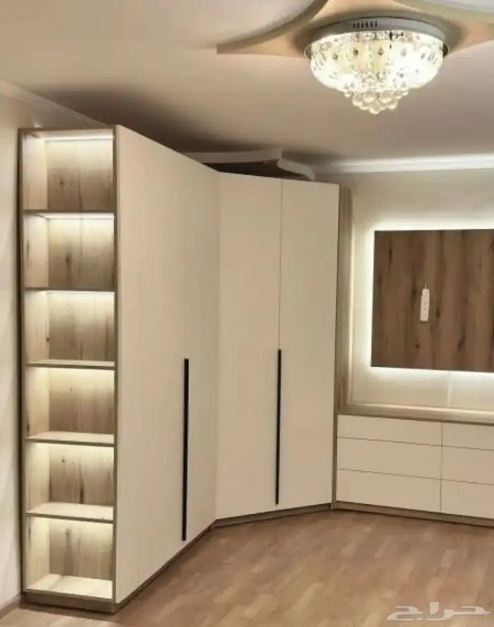 اسلام عليكم ورحمة الله وبركة حسب الطلب غرف النوم تفصيل دولاب 17