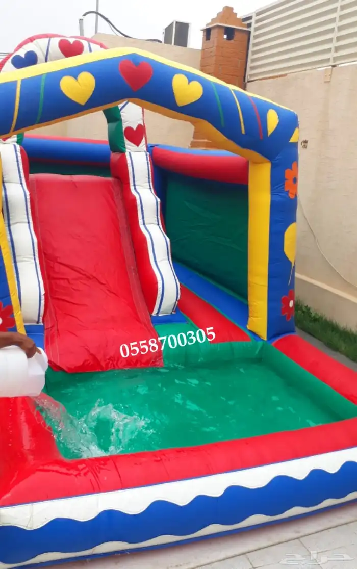 استئجار نطيطه مائيه متاهات العاب للايجار الرياض 10