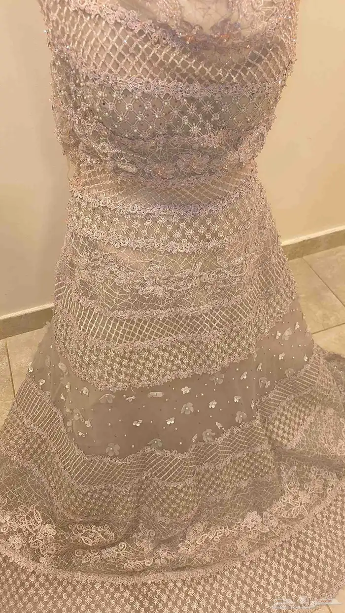 فستان شبكة ينطق فخامه 2