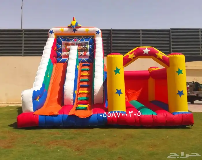 استئجار نطيطه مائيه متاهات العاب للايجار الرياض 3