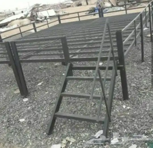 غرف خشب جلسات حديد 7