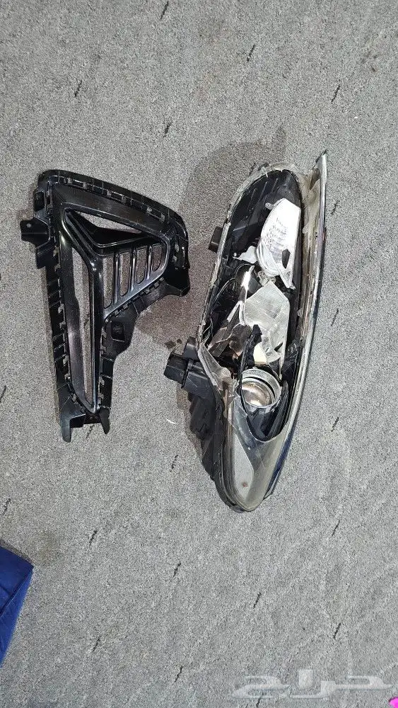 غطاء كشاف يمين معاون وشمعه تشليح يسار سواق سوناتا 2018 2019 1