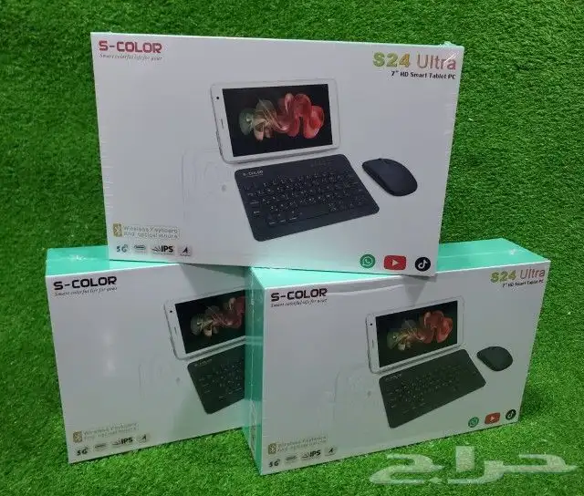 تابلت S24 Ultra ذاكرة 512 جيجا رام 16 جيجا شريحتين اتصال   ك 3