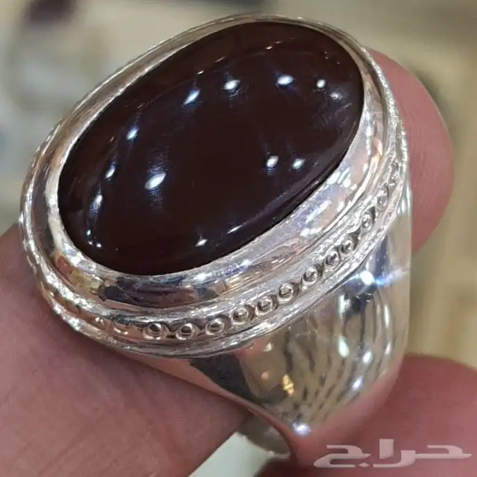 عقيق يماني كرزي دموي فاخر 2