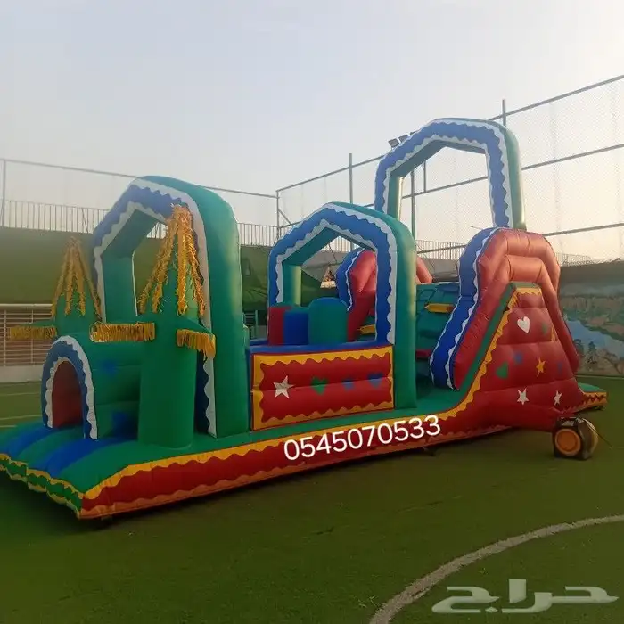 نطيطات زحاليق مائيه متاهات ملعب صابوني الرياض 0