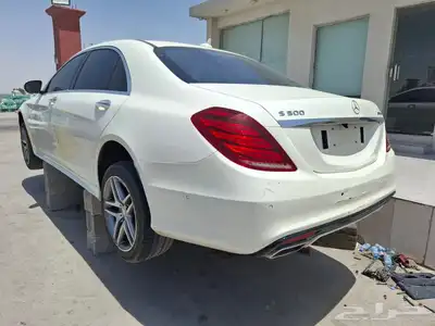 مرسيدس s500 2015 تشليح 3