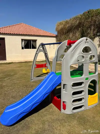 طقم مرجيحة مع زحليقه العاب للأطفال جوده عاليه أسعار مميزه 0