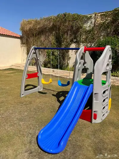 طقم مرجيحة مع زحليقه العاب للأطفال جوده عاليه أسعار مميزه 2