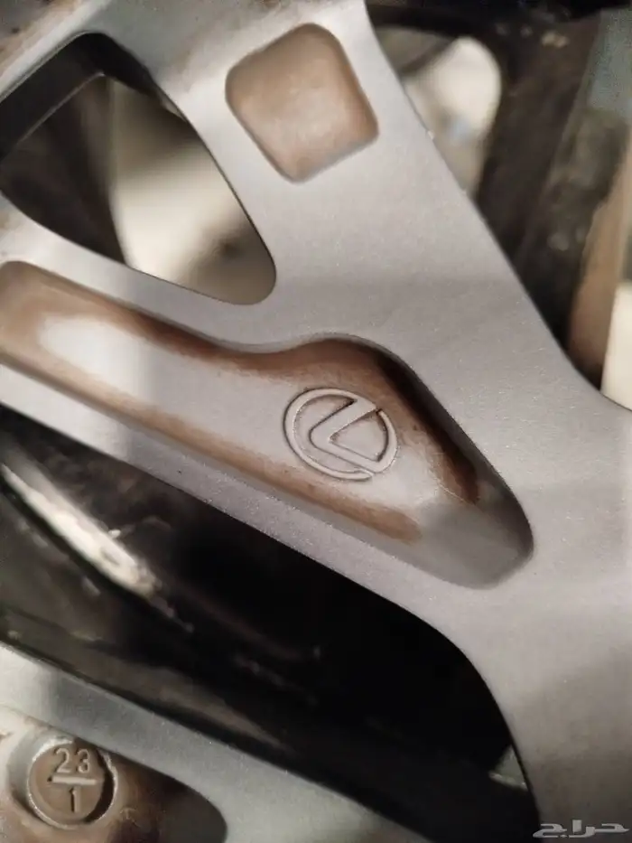 جنوط لكزس ES مقاس 17 اصلي وكالة 7