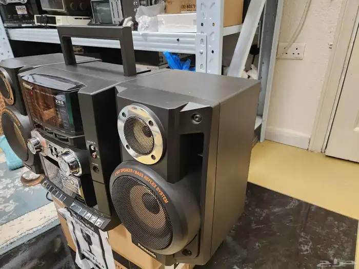 مسجل استريو باناسونيك 2 كاسيت بلوتوث مستعمل 1