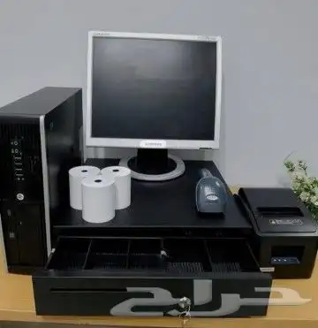 كاشير لمس كاشير جديد كاشير مستخدم كاشير مطعم كافي حلاق 0