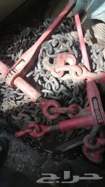 جنازير كرينات 8متر 16 ملى ...13 ملى 10ملي إقفال سفتي 1