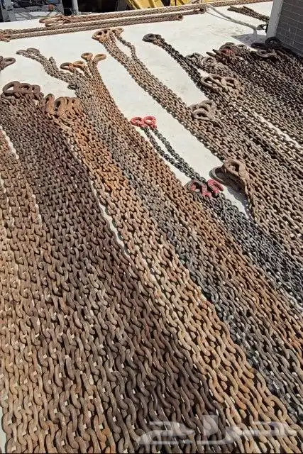 جنازير كرينات 8متر 16 ملى ...13 ملى 10ملي إقفال سفتي 2